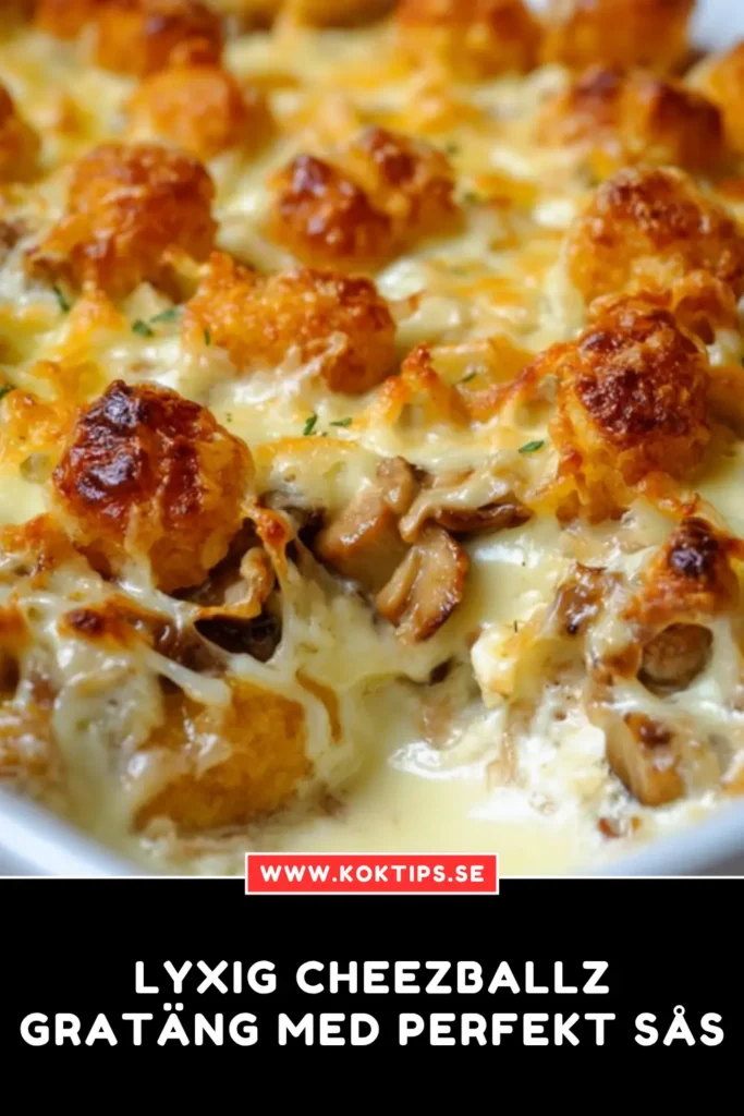 Lyxig Cheezballzgratäng med Perfekt Sås