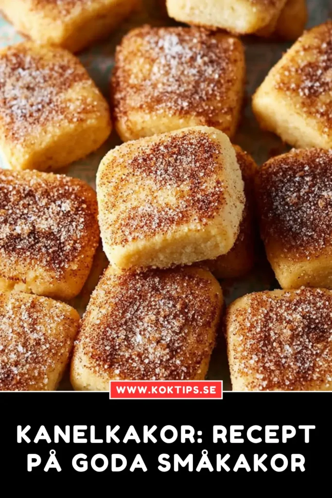 Kanelkakor: recept på goda småkakor