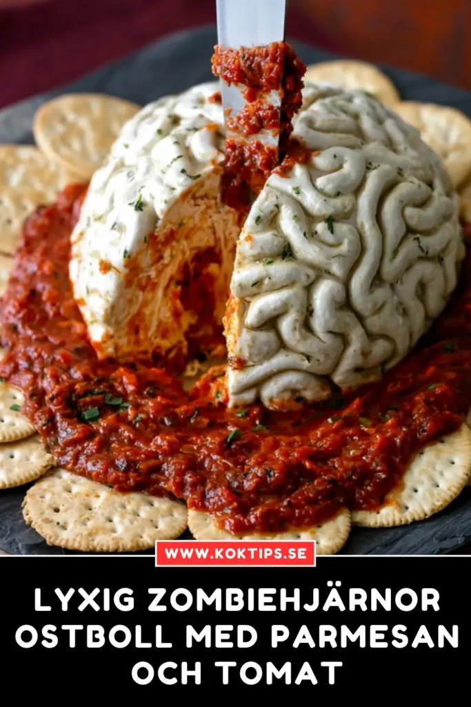 Lyxig Zombiehjärnor Ostboll med Parmesan och Tomat