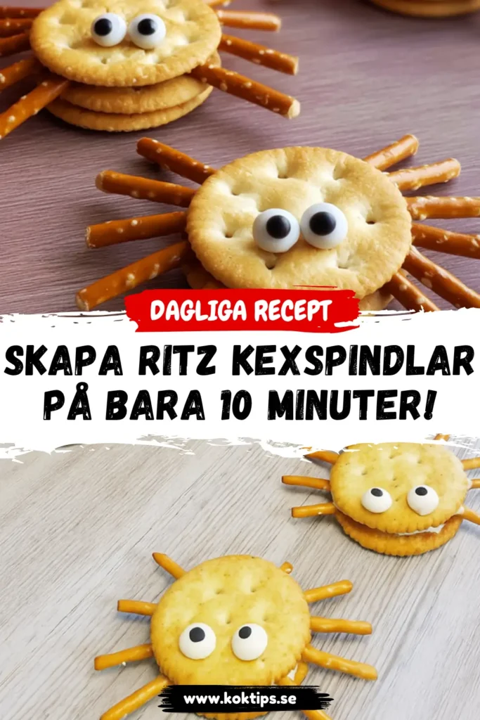 Skapa RITZ Kexspindlar på bara 10 minuter!