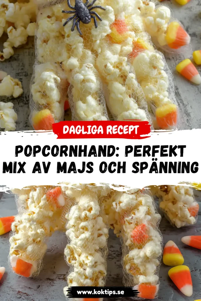 Popcornhand: Perfekt mix av majs och spänning