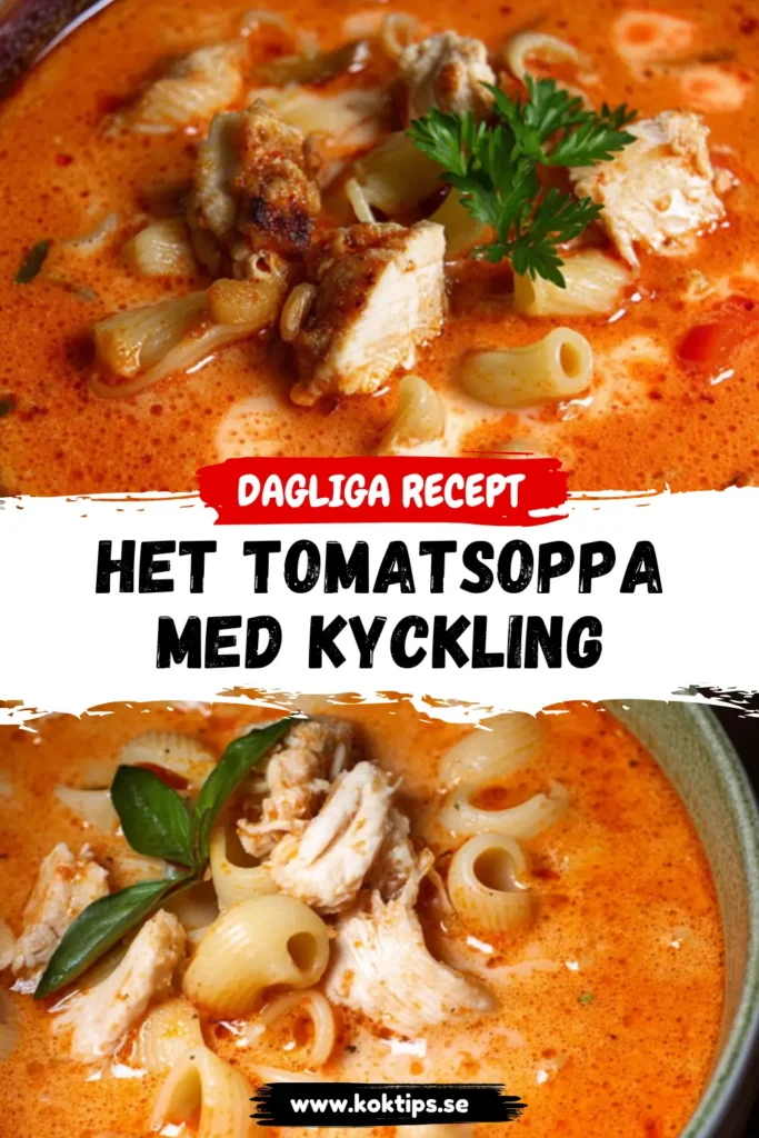 Het tomatsoppa med kyckling