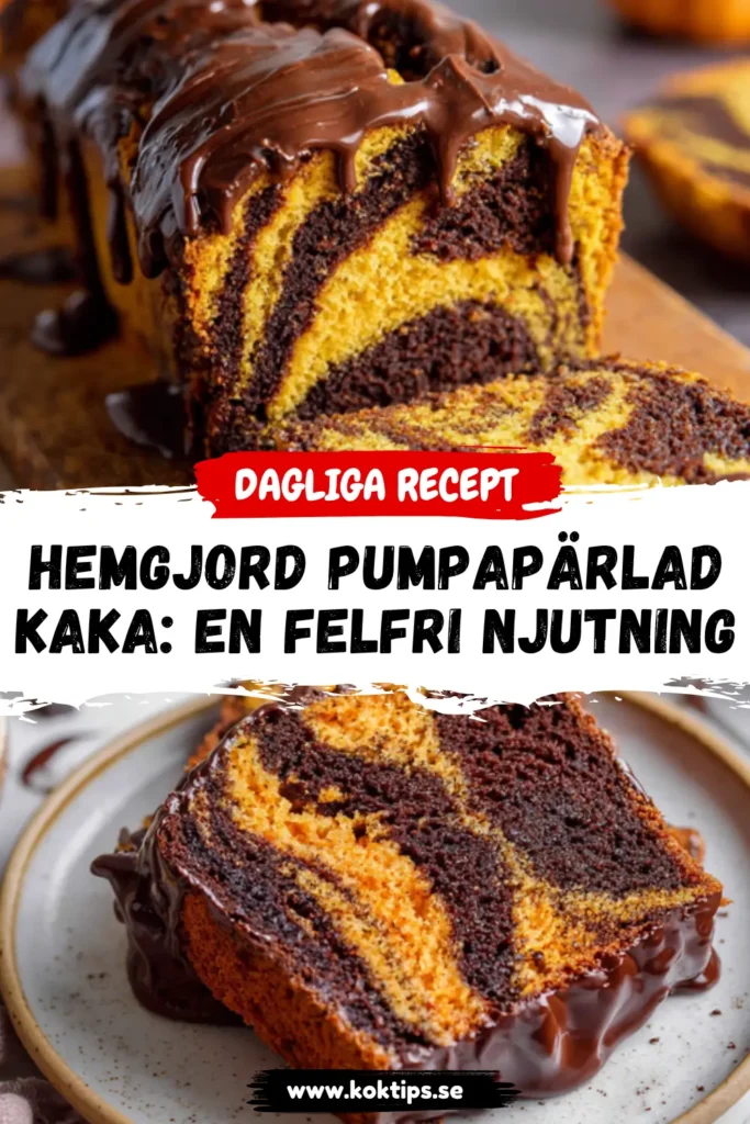 Hemgjord Pumpapärlad kaka: En felfri njutning