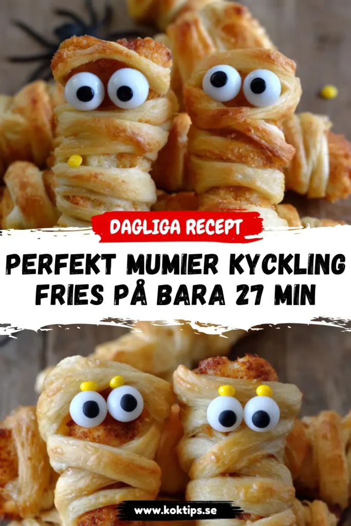 Perfekt Mumier kycklingfries på bara 27 min