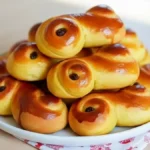 Lussekatter: Recept på saftiga lussebullar