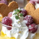 Cheesecake i glas med saffran