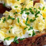 6 ingredienser ägg och ricottatoast