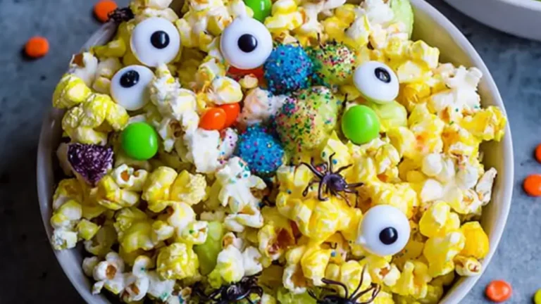 Skapa Monster Halloween Popcorn på 15 minuter