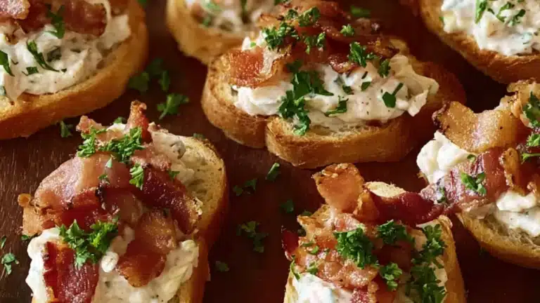 Snabba Mingelsnittar med baconröra på 25 min
