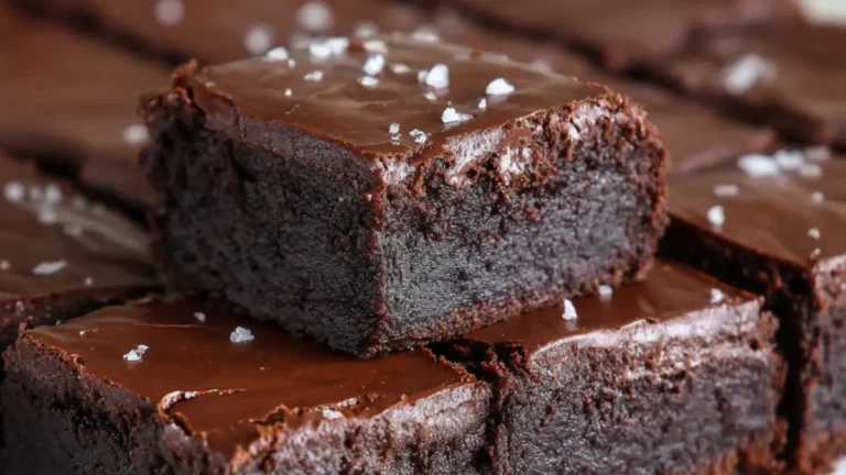 Lyxiga Fudge brownies: En enkel dessertdröm