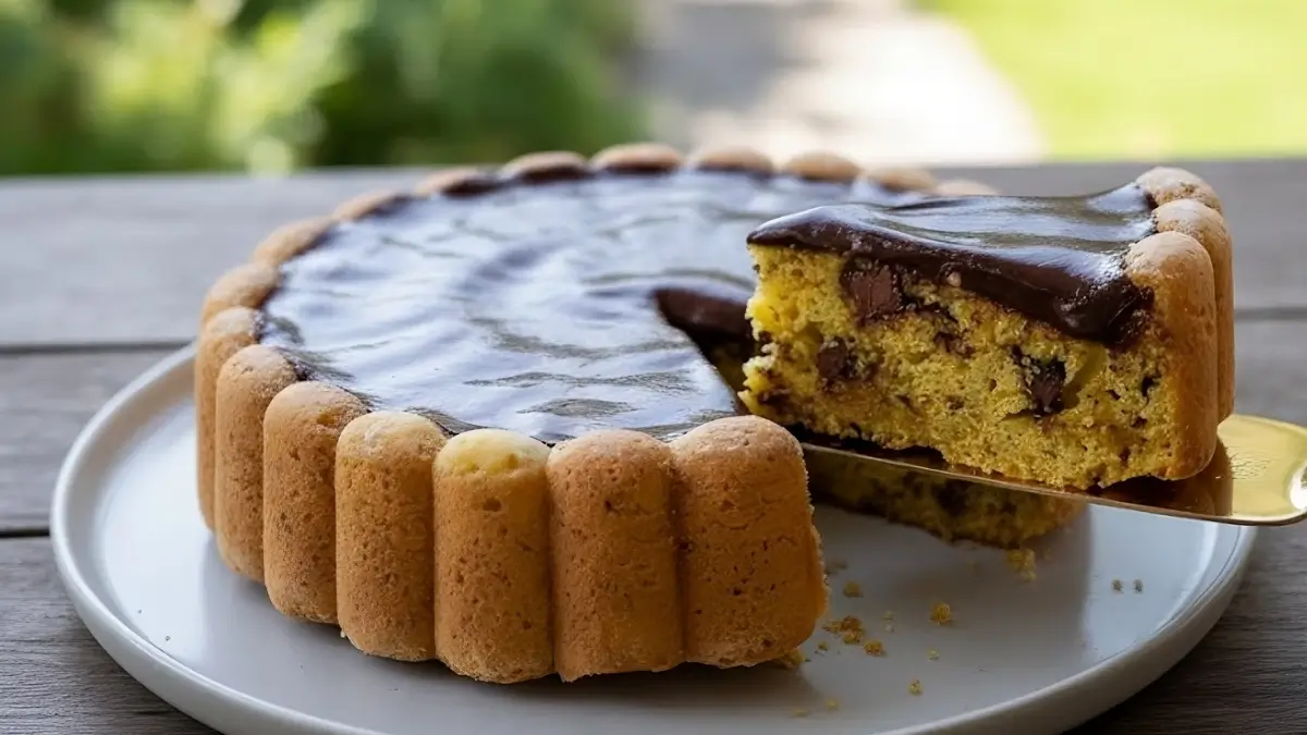 Enkelt Saffranskaka med choklad på 45 minuter