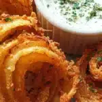 Perfekta lökringar chips på bara 25 minuter