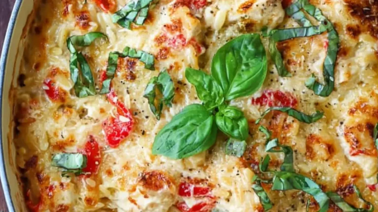 Älskade One pot risoni med vitlöksfärskost