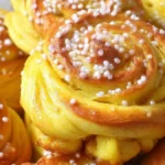 Traditionella Saffranssnurror för Familjemys