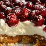 Lyxig Lingonkolapaj med smör och kexbotten