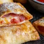 Minicalzone: Pizza pockets för enkla matstunder