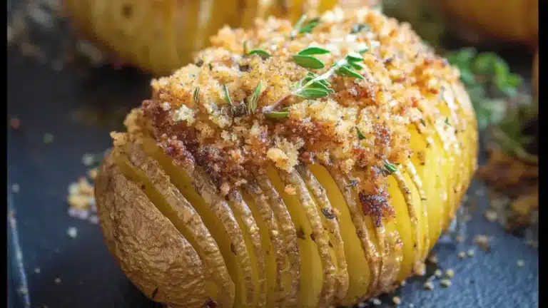 Lyxig Hasselbackspotatis Recept för Familjemiddagen