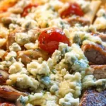 Pastagratäng med fläskfilé och ädelost