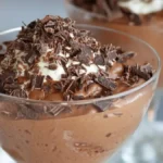 Chokladmousse med 2 ingredienser