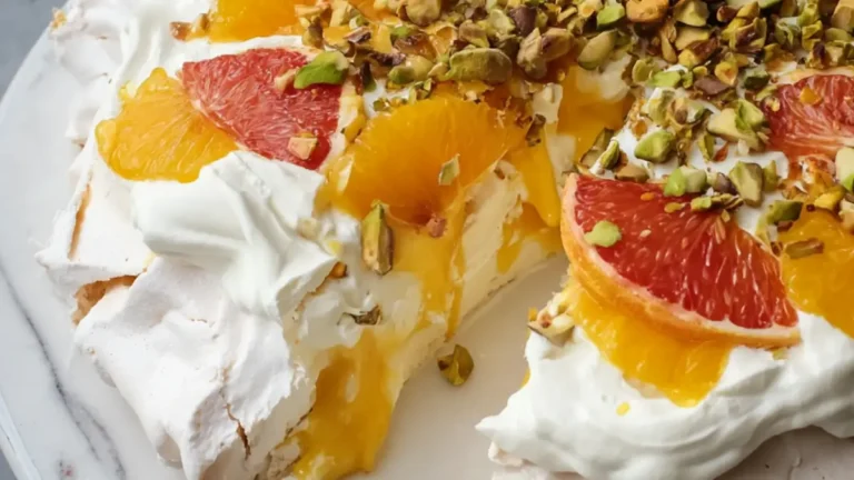 Citruspavlova: Den Älskade Klassikern för Familjen