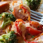 Otroligt god korvgryta med sweetchili