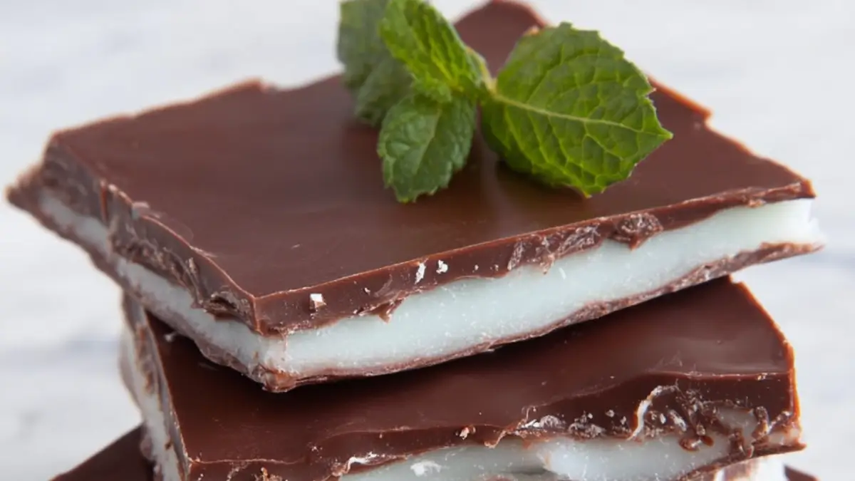 Perfekta Mintchokladrutor med 3 Huvudingredienser