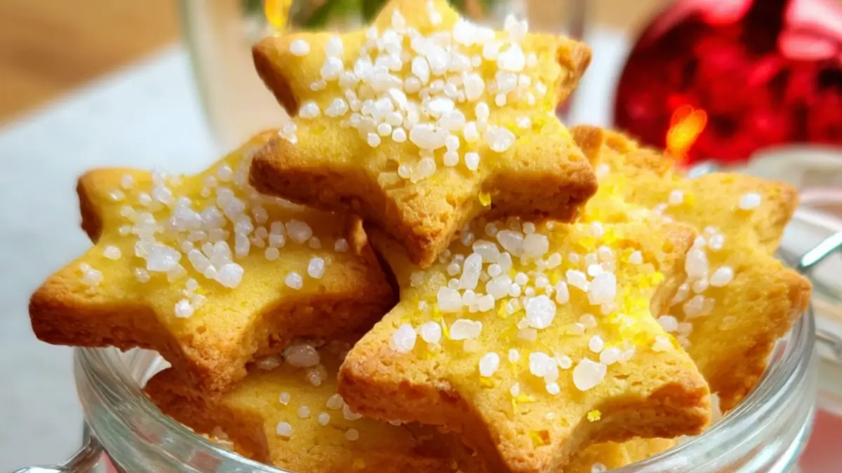 Baka Saffransstjärnor med pärlsocker på 30 min