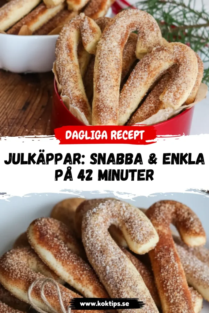Julkäppar: Snabba & Enkla på 42 Minuter