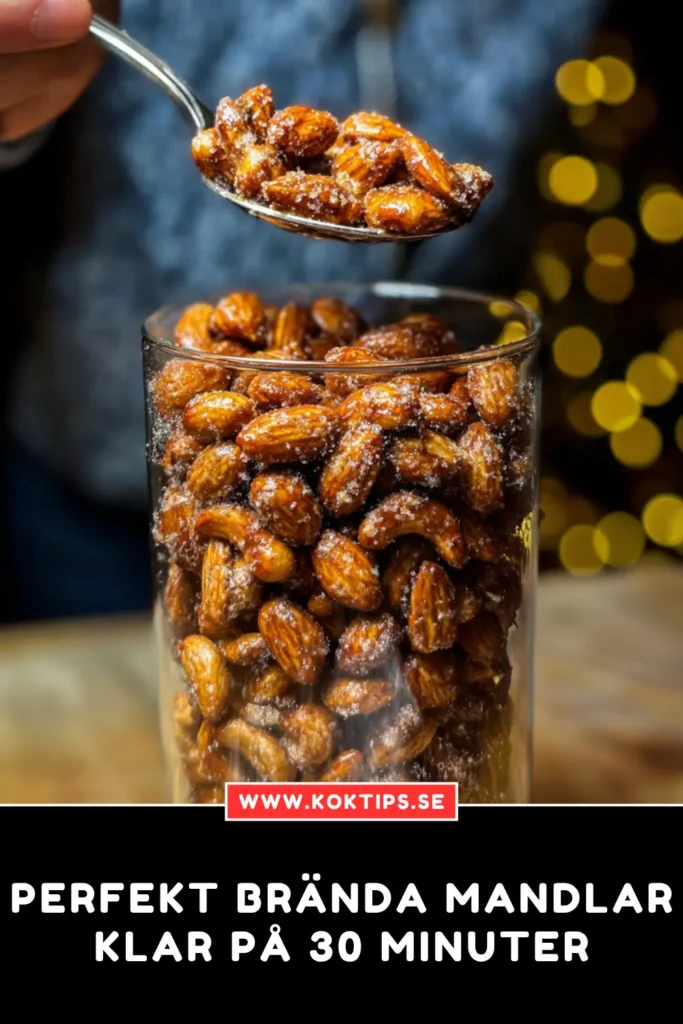 Perfekt Brända mandlar: Klar på 30 minuter