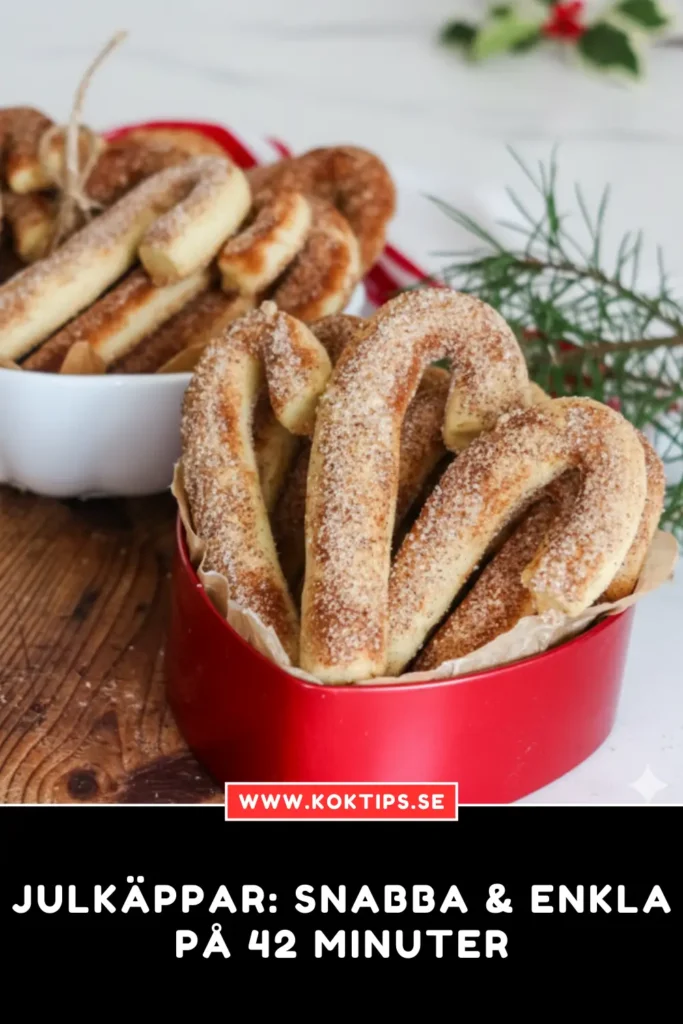 Julkäppar: Snabba & Enkla på 42 Minuter