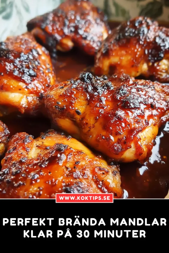 Älskade Sticky chicken med söt chilisås