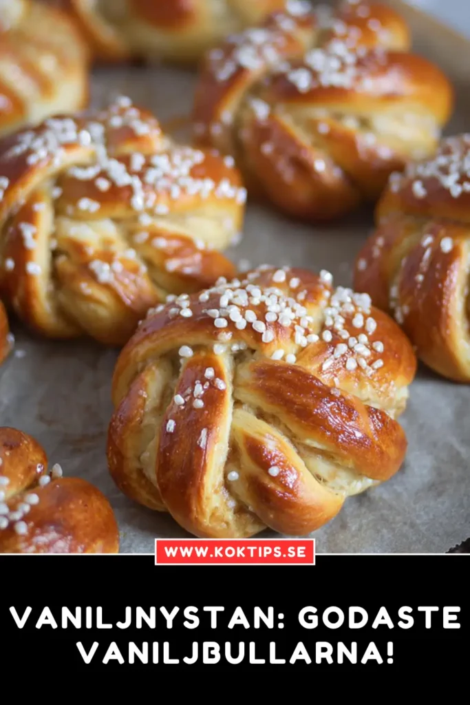 Vaniljnystan: godaste vaniljbullarna!