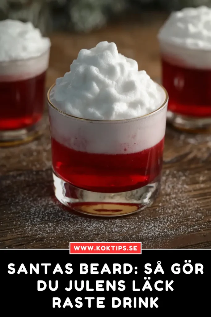 Santas beard: så gör du julens läckraste drink
