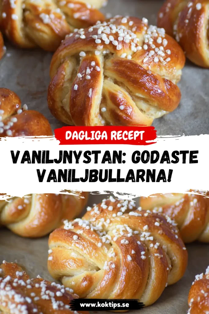 Vaniljnystan: godaste vaniljbullarna!