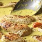 Lättlagad kycklingfilé I currysås