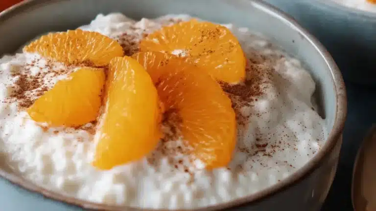 Ris à la Malta med apelsin