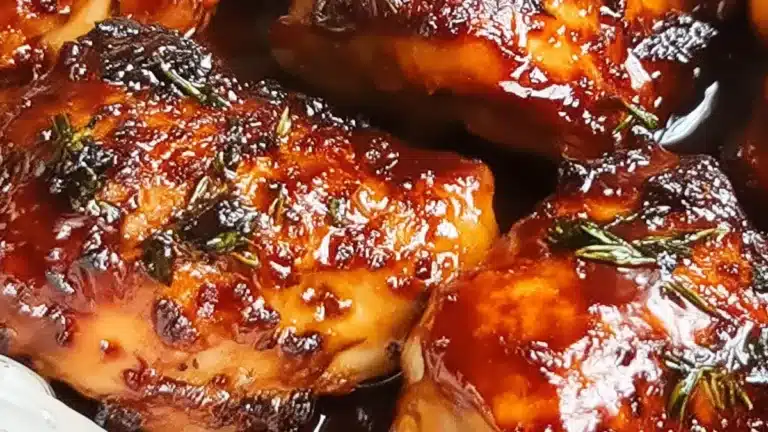 Älskade Sticky chicken med söt chilisås