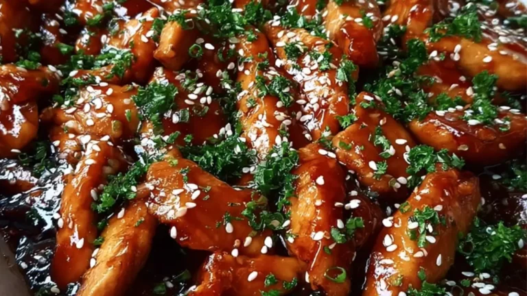 Sweet chilikyckling i soja och sesamsås