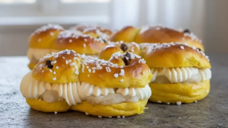 Förföriska Saffranssemlor på Lussekatter