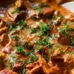 Kycklingstroganoff: Enkelt vardagslyx för familjen