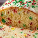 Enkelt julströsslat filmjölksbröd till festen