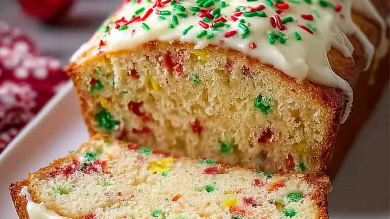 Enkelt julströsslat filmjölksbröd till festen