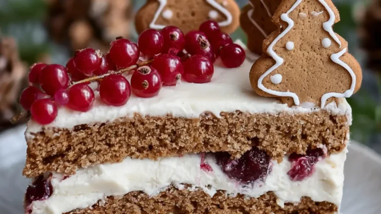 Perfekt Pepparkakstårta för enkel höstfika