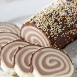 Enkelt: Mozartkulor som rulltårta på 40 minuter