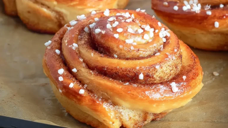 Lyxiga Klassiska kanelbullar för finsmakare