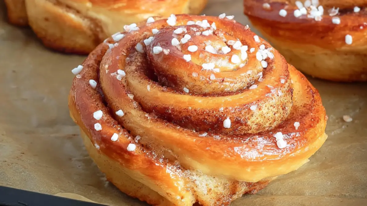 Lyxiga Klassiska kanelbullar för finsmakare