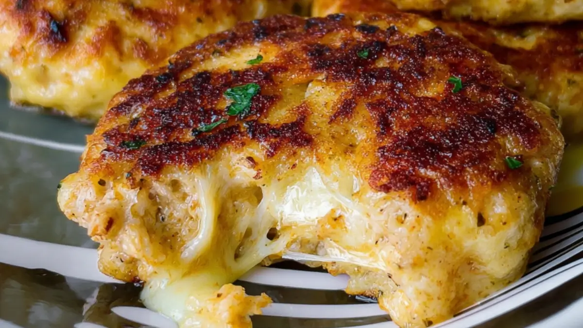 Kycklingbiffar med mozzarella: Snabb 25 min hit!