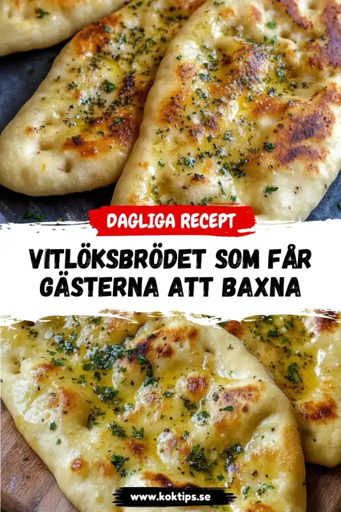 Vitlöksbrödet som får gästerna att baxna