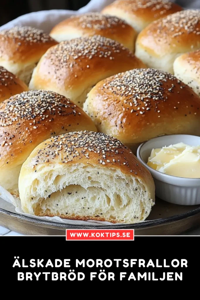 Älskade Morotsfrallor brytbröd för familjen