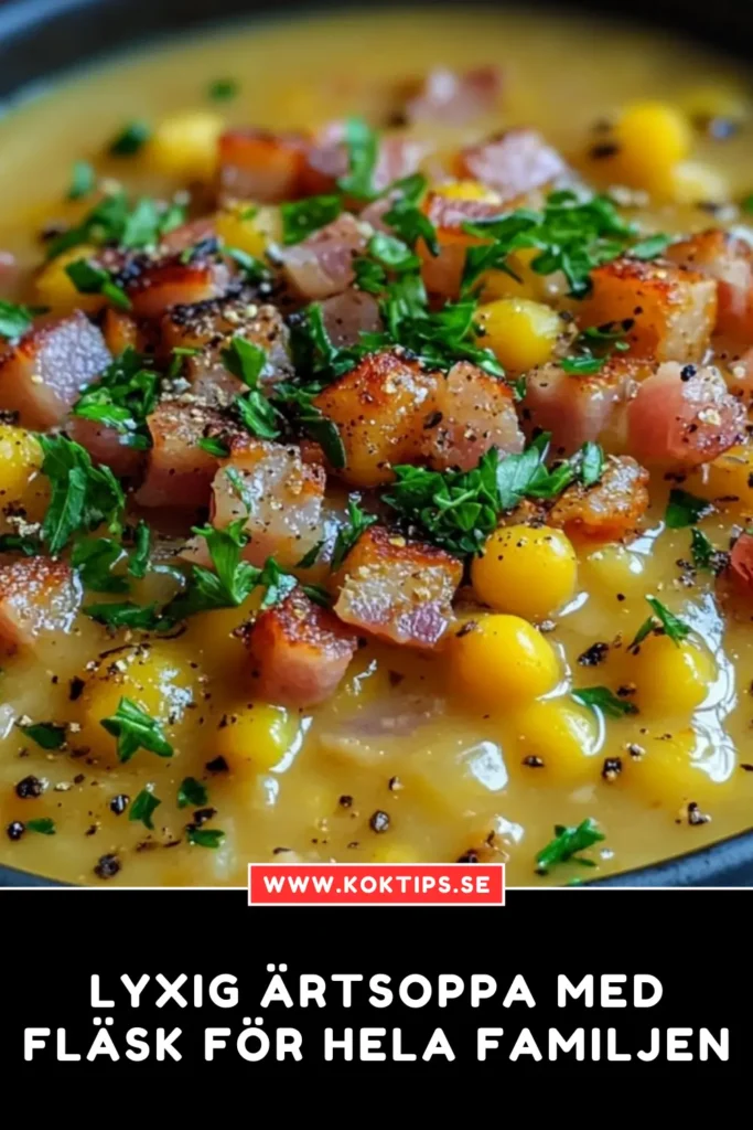 Lyxig Ärtsoppa med fläsk för hela familjen